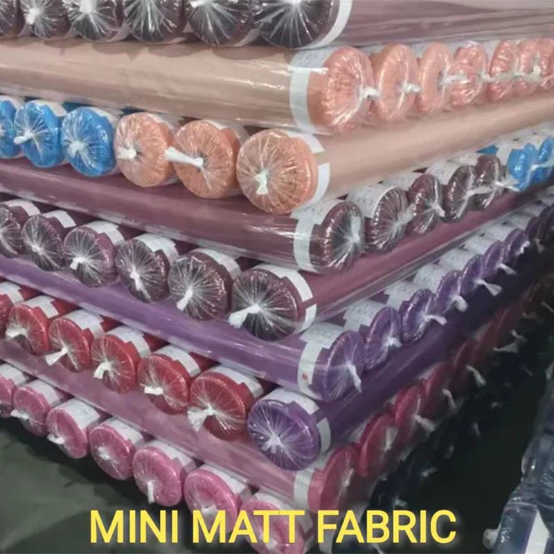 Solid Color Mini Matt Fabric